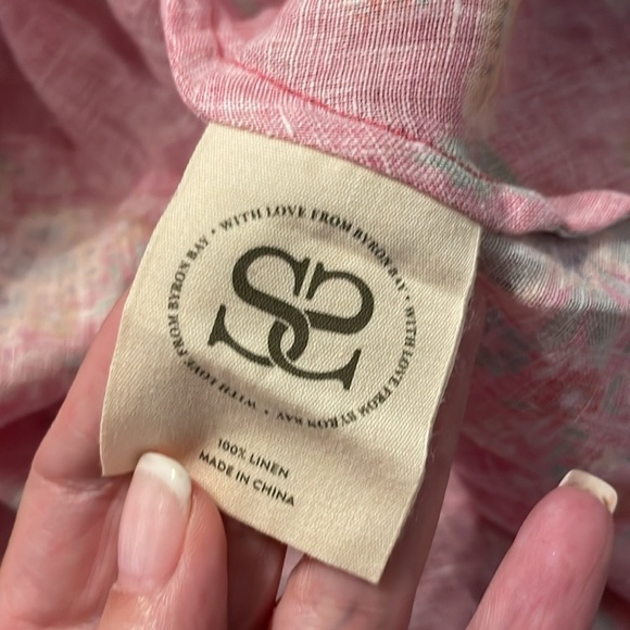 SPELL & The Gypsy Solstice Linen Midi Dress - Picture 9 of 10